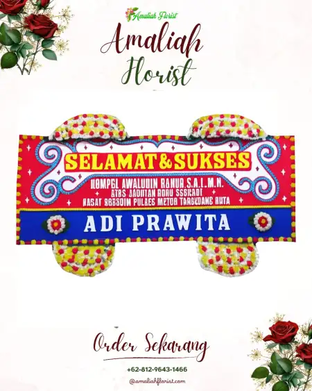 Papan Bunga Ucapan Selamat Banyuasin Ii